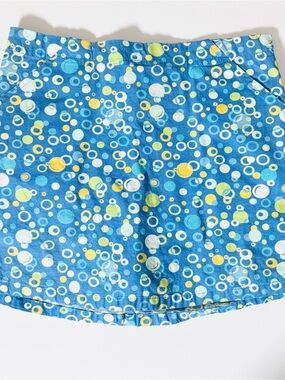 Vintage Ragscals Y2K Kidcore Geometric Skort Size 12 Clowncore Circus Trendy